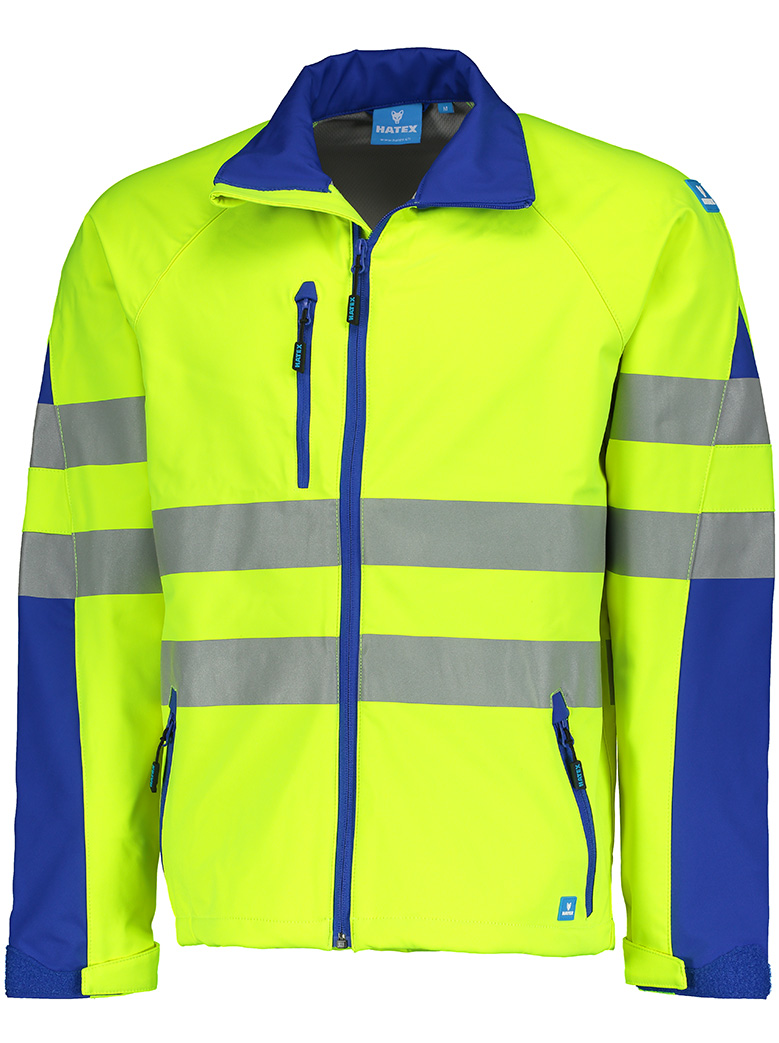 Veste Softshell haute visibilitéstretch coupe-vent