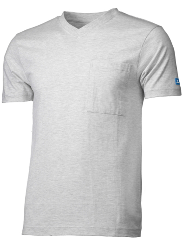 T-shirtCol en V, 170gr.