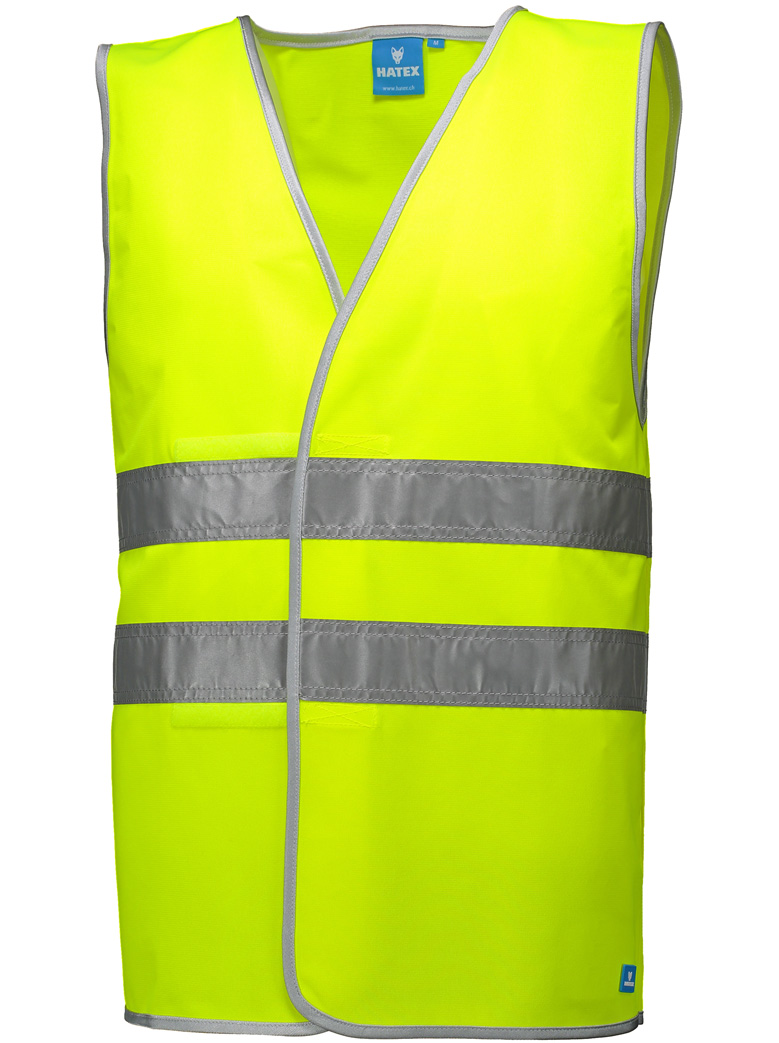 Gilet de sécurité fluorescent à fermeture par Velcro®