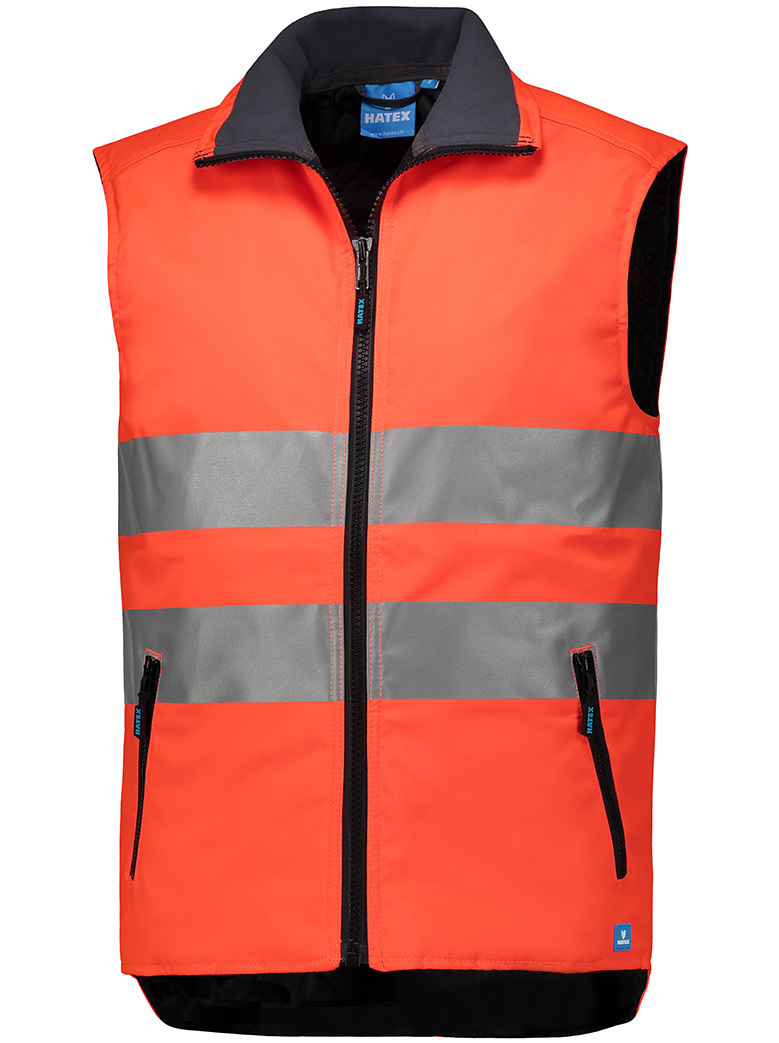 Gilet haute best sale visibilité rouge