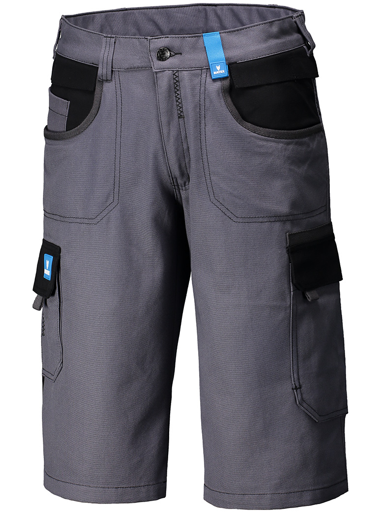 Shorts Canvas mit Zip-System