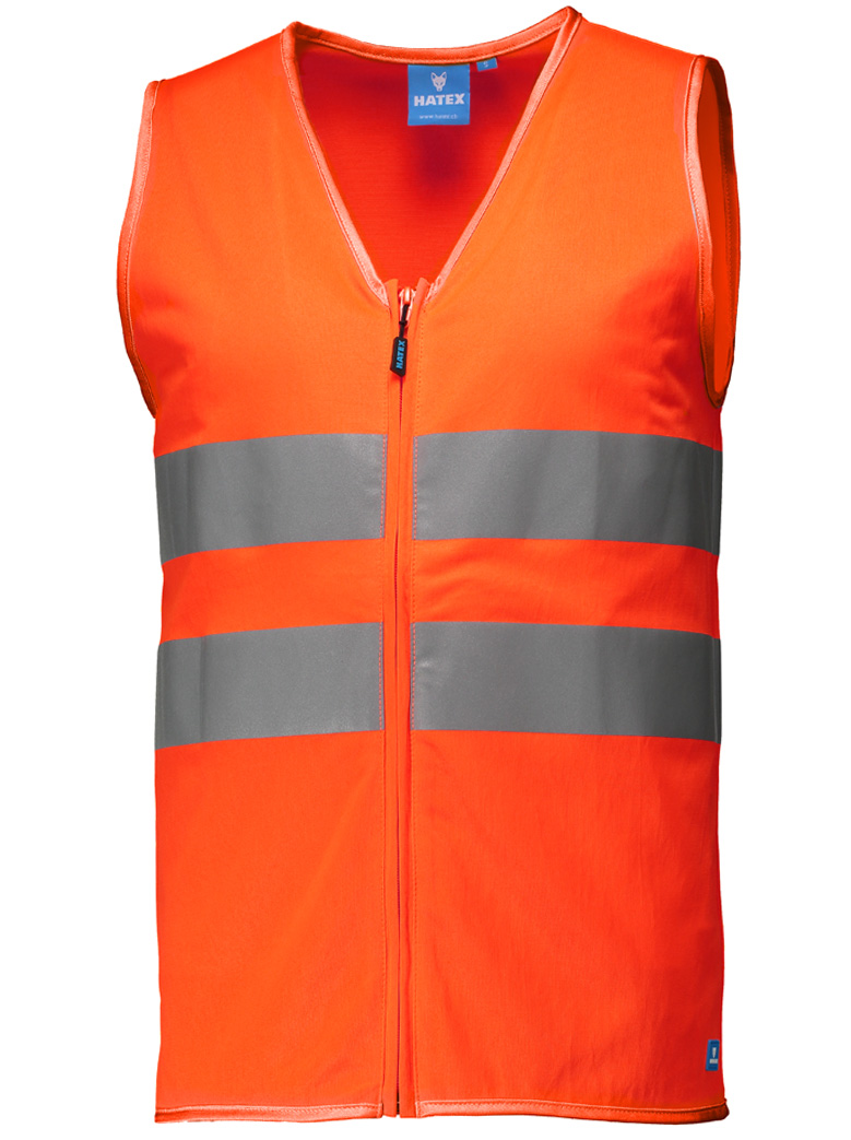 Warn Gilet mit Reissverschluss