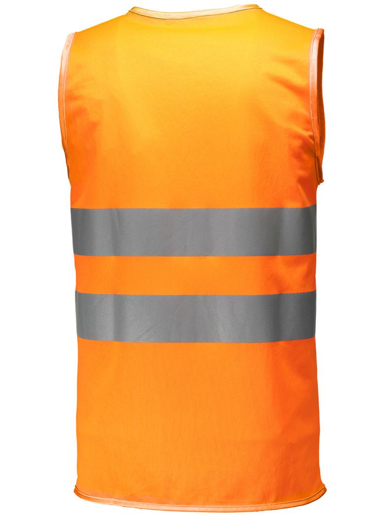 Gilet haute visibilitéavec fermeture éclair