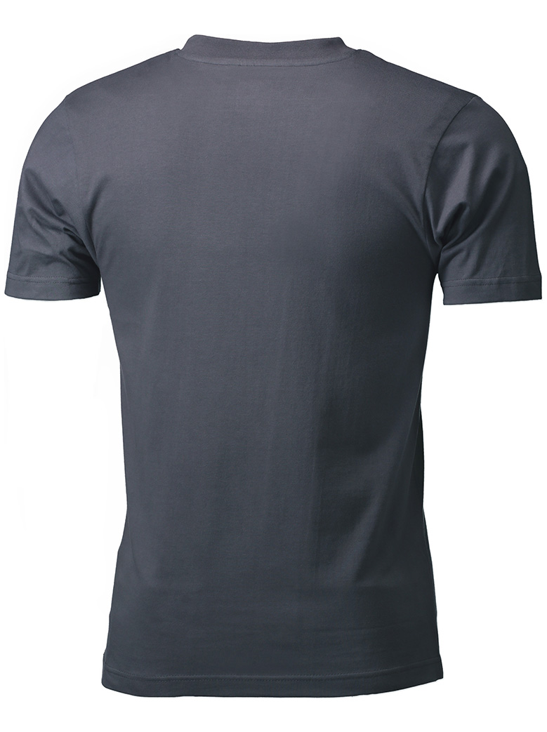 T-Shirttissu mélangé, col rond, 180gr.