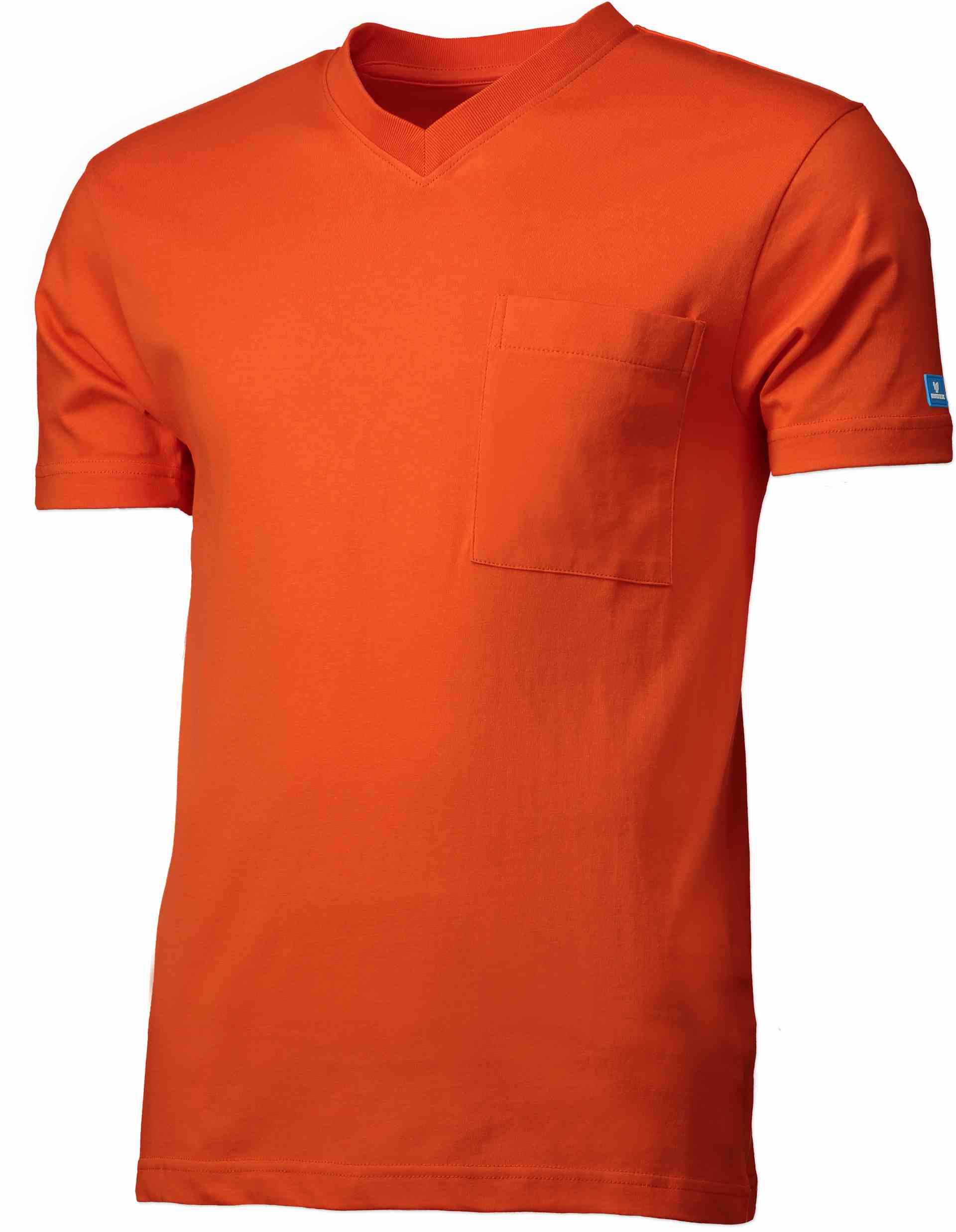 T-shirtCol en V, 180gr.