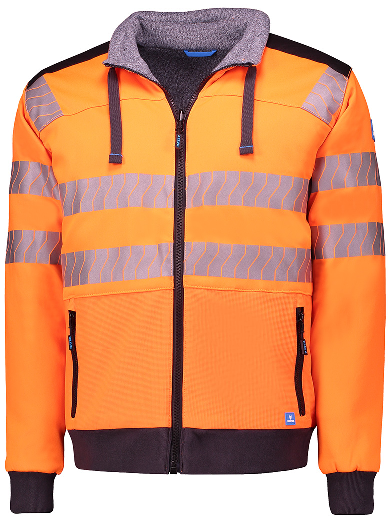 XPERT Veste sweat haute visibilitéréversible