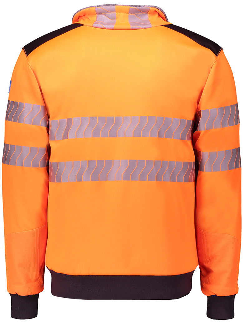 XPERT Veste sweat haute visibilitéréversible