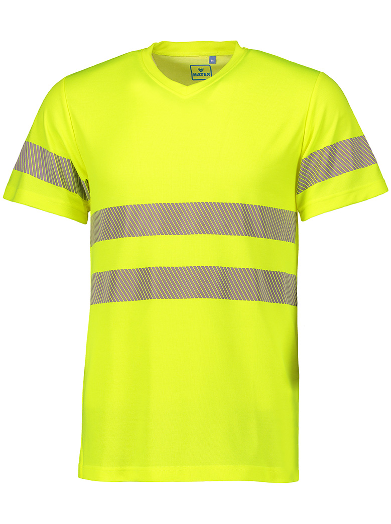 T-shirt haute visibilité Fonctionnel avec teneur en coton