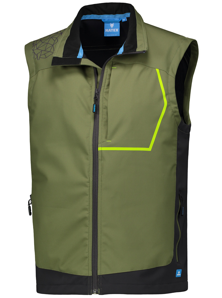 XPERT gilet softshell stretch coupe-vent