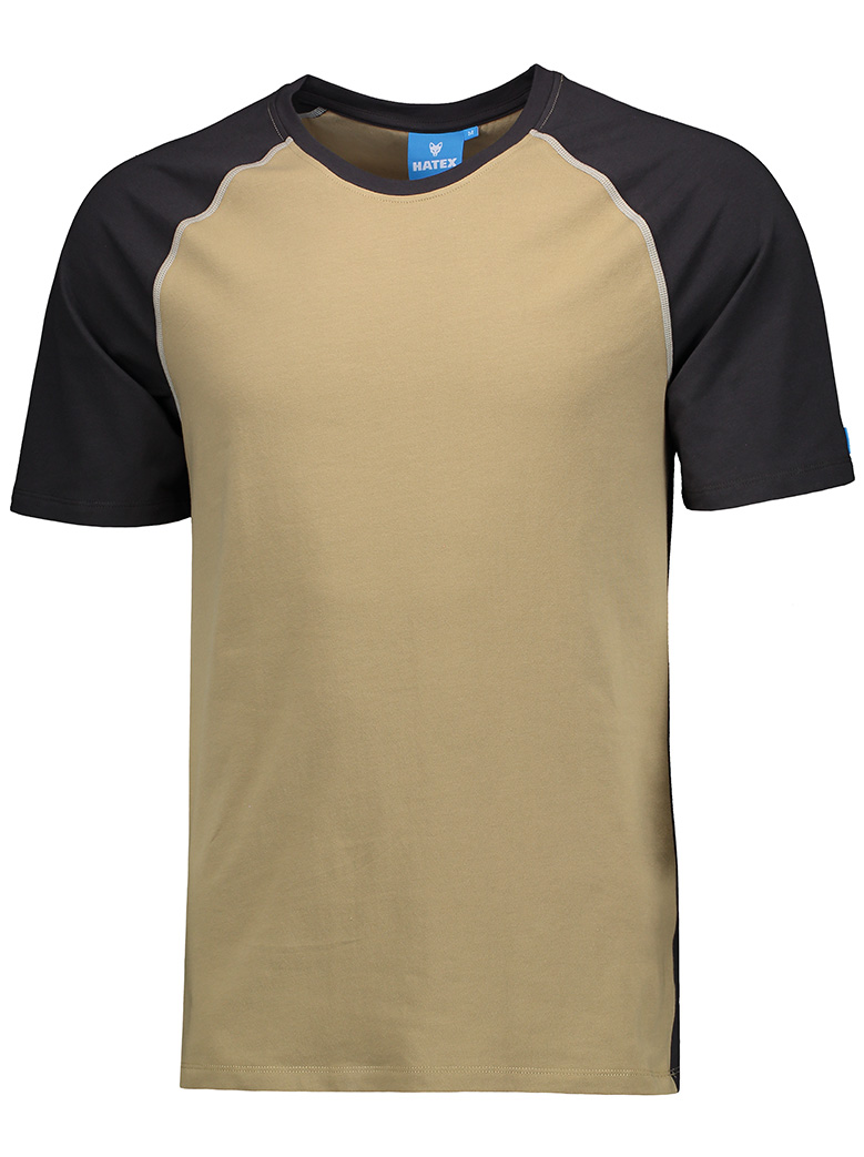 XPERT t-shirt tissu mélangé col rond, 180g