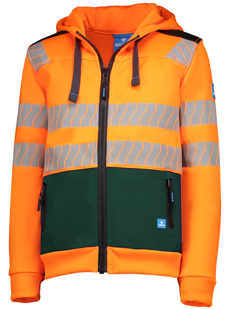 XPERT veste sweat à capuche haute visibilité