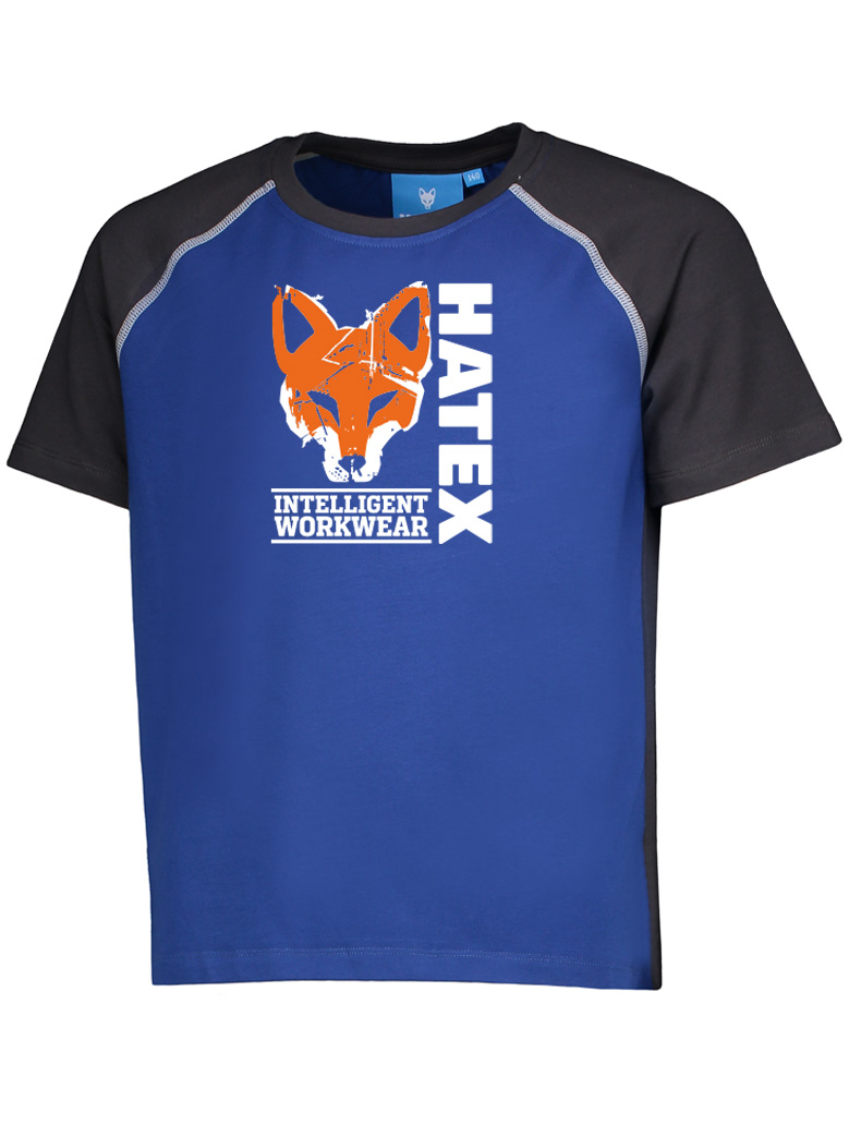 XPERT Kinder T-ShirtFuchs orange, Mischgewebe Rundhals, 180g