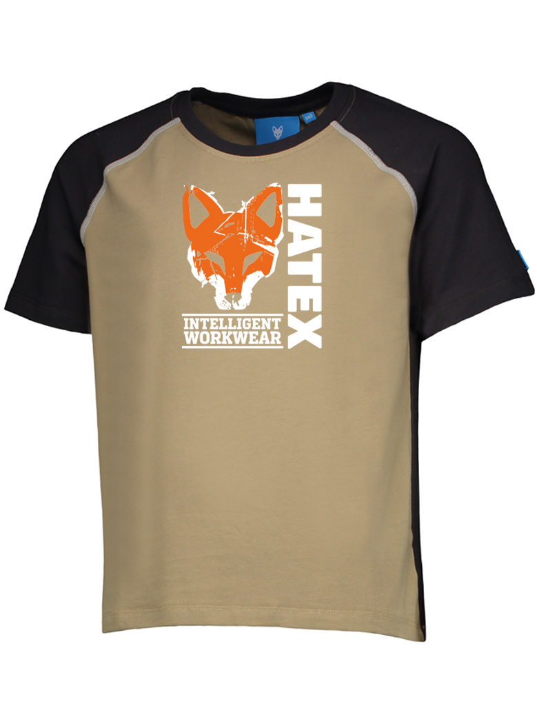 XPERT Kinder T-ShirtFuchs orange, Mischgewebe Rundhals, 180g