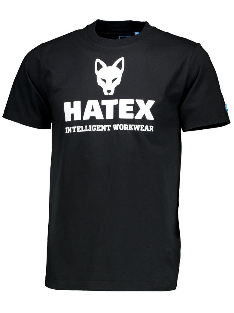 T-Shirt Hatex tissu mélangé, col rond